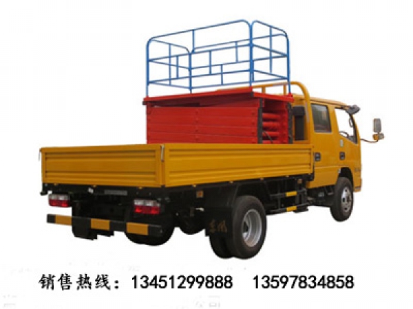 東風(fēng)8-10米高空作業(yè)平臺車(國五)